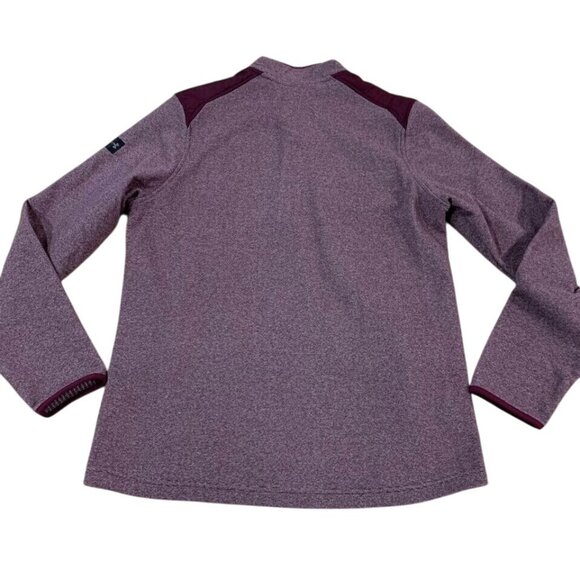 Under Armour Coldgear 1/4 Zip Pullover Men’s Size Medium Red Loose Fit Athletic - Picture 4 of 4